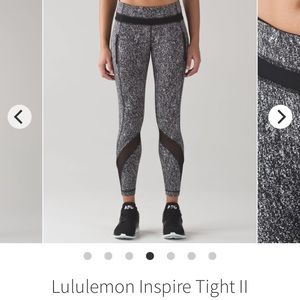 Lululemon Inspire Tight II size 8